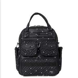 LUG Mini Puddle Jumper Tote - Black Dot